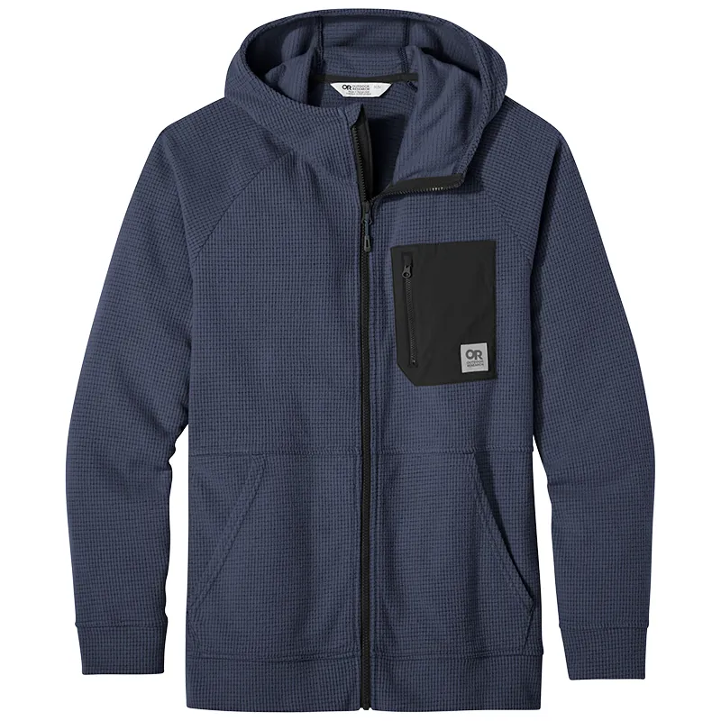 Outdoor Research Mens Trail Mix Hoodie Naval Blue